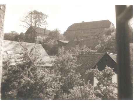 008. Kotvina směr Oslovice foceno z okna č.p.47 Oprava komínu